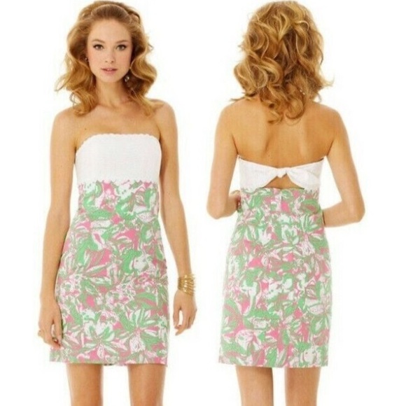 LILLY PULITZER Franco Dress Forgot My Trunks - Picture 1 of 9